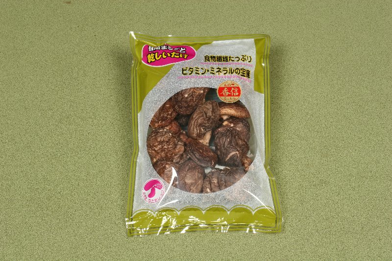 日本産原木乾椎茸　香信100g